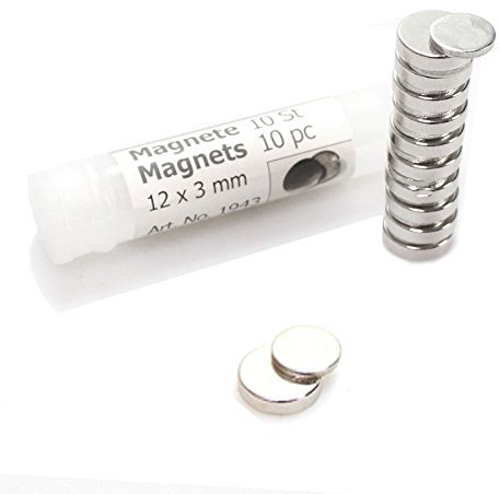 N/A 10 x Corsage Magnet Pin Anzug Anstecker Blume Hochzeit