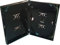 1 x Dragon Trading Amaray Multi 4 CD DVD Blu Ray Disc Case - 4 Way Disc Case in Black (Pack of 1) - Holds 4 Discs with 14mm Spine - Secure and Organize Your Media Collection