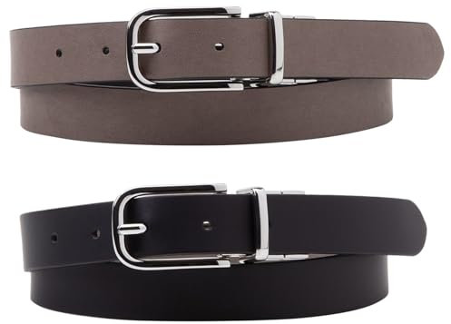 Levi's Women's Feminine Reversible Belt, Regular Black, 70 cm