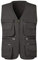 KTWOLEN Herren Outdoor Weste Baumwolle Anglerweste Freizeit Jagd Trekking Wander Angler Camping Safari Weste Ärmellos Jacke mit vielen praktischen Taschen, Holzkohle, XL