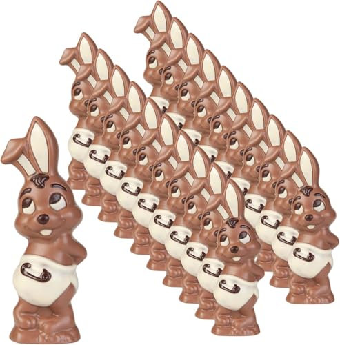 20x 90gr. Schokohase sitzend/Osterhase/Schokolade/Oster-Schokolade/verschiedene Figuren zur Auswahl/Ostern