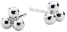 NANA KAY Very Petite Ohrstecker Kugeln Silber ST1687