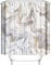 HODORPOWER Rideau de douche résistant aux moisissures imperméable et lavable en marbre (motif marbre, beige, 180 x 200 cm)