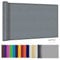 Lingle888 Balkon Sichtschutz PB2 PES blickdichte Balkonumspannung mit Ösen und Kabelbinder 8 Tage geliefert - in div.20 Größen & 14 Farben 420D(Grau,0.8x7m)
