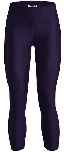 Under Armour Damen Enkel Leggings, Purple Switch, L EU
