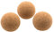 Woogim 3PCS Wine Cork Ball 50mm Wine Bottle Wooden Cork Ball Stoppers for Wine Decanter Carafe