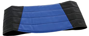 Nierengurt im DDR-Look, Farbe Schwarz/Blau, Größe: S