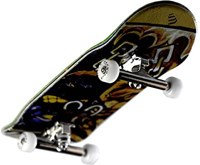 NOAHWOOD Wooden PRO 9.5S Fingerboards (Noah Team 9.5S Short Nose Short Tail) Hand Made(+34mm Prince Silvery Trucks)(+NW Handmade PRO Logo Wheels ii)