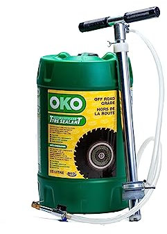 OKO OFF ROAD 25 LITRE DRUM TYRE SEALANT + 250ML APPLICATION PUMP