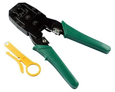 RJ11 RJ12 8P8C Crimper Crimpzange Netzwerkzange Werkzeug