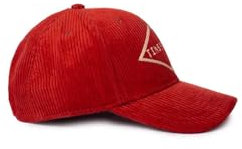 Timberland - Baseballmütze aus Velluté mit Logo, rot, One size