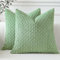 Sungeek 2er Set Kordsamt Kissenbezüge, Dekorativ Zierkissenbezüge Weich Kissenbezug Dekokissen Sofakissen Boho Deko Bezug Kissenhülle für Sofa Schlafzimmer Wohnzimmer (Grasgrün, 60x60 cm)