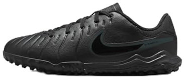 NIKE Boys Jr. Tiempo Legend 10 Academy Sneaker, Black Deep Jungle Black, 2 UK