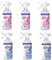 Sagrotan Hygiene-Textilerfrischer Mix-Pack – Entfernt festsitzende Gerüche & geruchsbildende Bakterien – Für Kleidung & Wohntextilien – 3 x 500 ml Wasserlilie & 3 x 500 ml Frische Wäsche