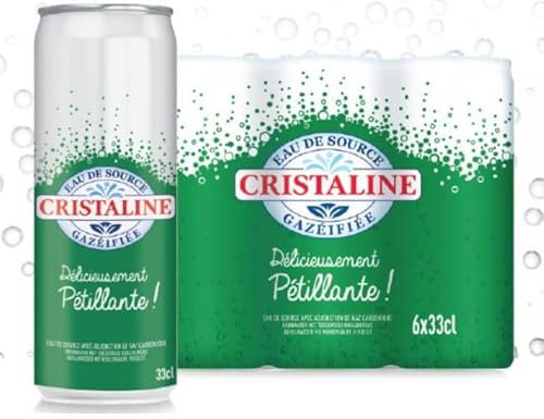 Eau de Source Pétillante Canettes 33cL (pack de 6)