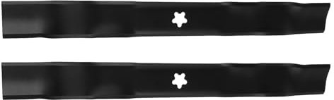Densieg 53 CM Rasenmäher Messer Mulchmesser, für Craftsman Hu sqvarna Poulan Pro Craftsman LT1000 YT4000 Hu sqvarna YTH18542 YT150, Kompatibel Mit#134149 532134149 422719 424752(2 Pack)