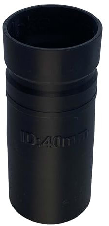 Maker Fixer Female Dust Extraction Adaptor Compatible with DeWalt AirLock, 40mm ID Inner Diameter (Female ID 40mm (1.57))