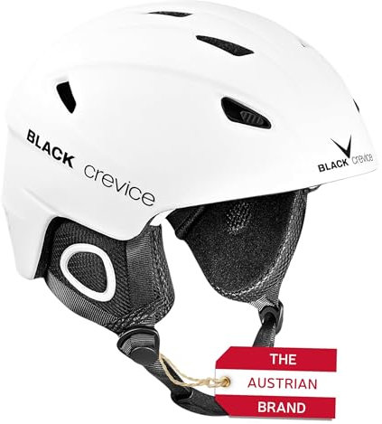 Black Crevice Skihelm Kitzbühel, BCR143764, weiß, Gr. S