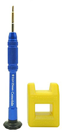 Cemobile 0.6 mm Y Head Tip Y000 Tri-Point Tri Wing Screwdriver for iPhone 7, iPhone 7 Plus, iPhone 8, iPhone 8 Plus, iPhone X, Apple Watch Repair Opening Tool with Magnetize Stand
