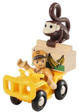 BRIO 33865 Spielpäckchen Safari Spielset Holzeisenbahn