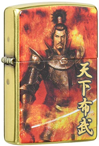 Zippo Samurai Busho Oda Nobunaga Hiroyuki Suwahara Kanji - Japan Limited