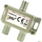 TronicXL Premium Antennenverteiler Verteiler Weiche Splitter F-Buchse zb für DVBT DVBC SAT Splitter Unicable Kabelfernsehen Unitymedia Vodafone Sky NetAachen Primacom Kabelfernseh Digital HD 3D 4K