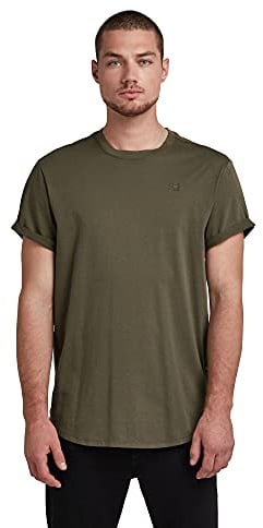 G-STAR Herren Lash Jersey T-Shirt, Grün (Combat D16396-B353-723), XXL