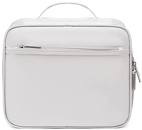 mygreen Electronic Bag Travel Cable Accessories Bag Waterproof Triple Layer Electronics Organizer Portable Storage Case for Cable, Cord, Charger, Phone, Adapter, Power Bank, Kindle, Hard Drives Gray