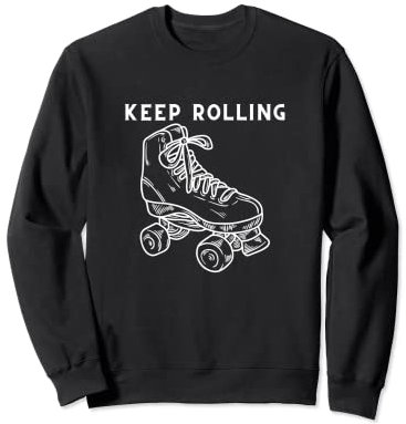 Rollschuhlaufen Rollerblades Figure Skater Coach Sweatshirt