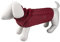 duvoplus, Hundepullover Cozy S – 40 cm rot, Strickpullover mit gedrehtem Muster, leicht über den Kopf zu ziehen, 100% Acrylwolle, mit Zwei Löchern für die Vorderbeine
