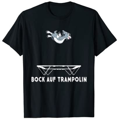 Turner Akrobatisch Trampolinturnen Trampolin springer T-Shirt