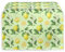Kuiaobaty 2 Slice Toaster Cover, Lemon Pattern Bread Maker Cover Dustproof Caps for Two Slice Toaster Green Kitchen Appliance