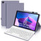 JADEMALL Étui Clavier pour Lenovo Tab M10 Plus 3rd Generation 10.6 2022, AZERTY Clavier Détachable sans Fil Bluetooth pour Lenovo Tab M10 Plus 10.6, Violet