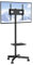 VEVOR Supporto TV Universale da Pavimento per Schermo 23-60 Pollici, Carrello Altezza Regolabile 143-154 cm, Mobile Carico Max. 40 kg per Ufficio Casa Sala