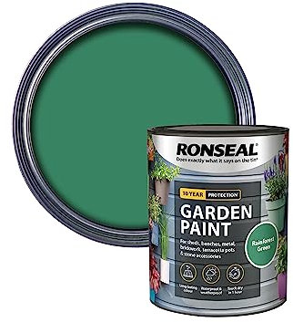 Ronseal Garden Paint Rainforest Green 750ml