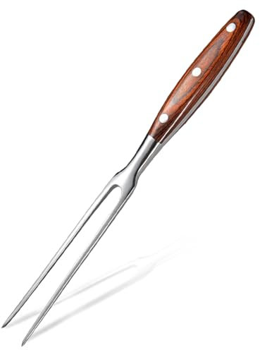 Tenedor de Cocina de Carne, Tenedor de Carne de 11.5 Pulgadas, Tenedor para Trinchar, Tenedor de Trinchar Barbacoa, para Uso en Cocinas Domésticas o Parrillas y Cubiertos de Restaurantes