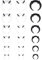 FDCGAS septum piercing - 18 pcs14G-4G Acryl Pincher Tapers Septum Ring C Form Buffalo Stretcher Expander mit schwarzen O-Ringen zum Dehnen von durchstochenem Nasenohrknorpel-3 Farben