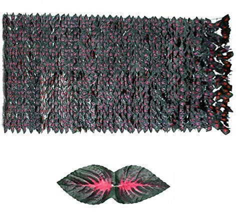 Haies Artificielles,Haie Artificielle Brise-Vue Décoration Rouleau, Eruditter Artificielle Clôture Feuillage Balcon Protection, Clôture D'intimité, Écran Jardin Pour Balcon Cour Arrière Patio