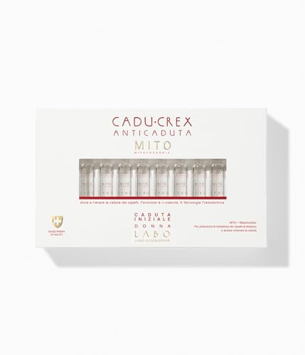 LaBo Cadu-Crex gegen Haarausfall Mito, Behandlung für Damen (20 Phiolen, Haarausfall)