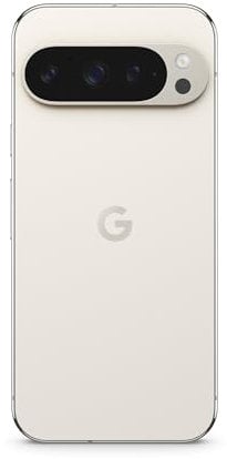Google Pixel 9 Pro – Android-Smartphone mit Gemini ohne SIM-Lock, Dreifach-Rückkamerasystem, 24 Stunden Akkulaufzeit und EIN 6,3 Zoll großes Super Actua-Display - Porcelain, 256GB