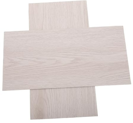 Vaguelly 2Stücke Puppenhaus Zubehör Bodenplatten mit Holzmaserung Langlebig Puppenhaus Dekoration und Kreative DIY Projekte