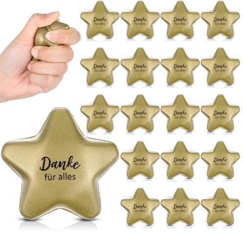 Otuuz Danke Geschenk, Danke für Alles, Dunkelgold, 20 Stück | Antistressbälle Set, Klein Stressabbau Bälle, Danke für Alles Geschenk, Mitarbeiter Erwachsene Büro, Mitgebsel Gastgeschenke