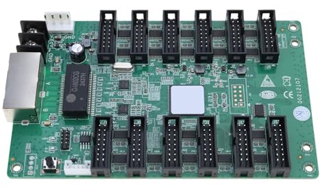 Nucelit RV908M32 - Tarjeta de recepción de video para pared, pantalla LED, módulo de control a todo color, tarjeta de recepción, controlador de pantalla LED 1024 x 768