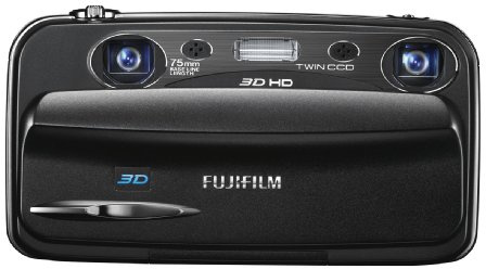 Fujifilm FINEPIX Real 3D W3, Fotocamera Digitale 10 MP, Foto 3D, Filmati 3D HD, Zoom 3x 35-105 mm, Schermo LCD 3.5 Pollici