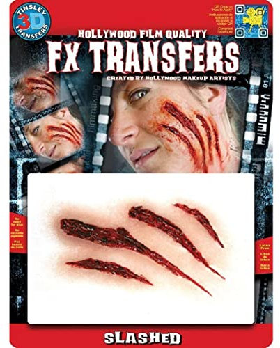 Aufgeschlitzt Klaue Mark Fake Scar FX Transfer