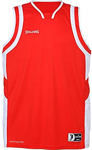 Spalding Herren All Star Tanktop, rot/Weiß, S