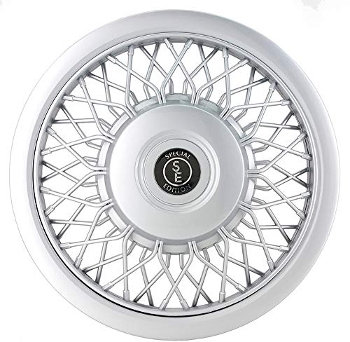 AutoStyle 4er Set Radzierblenden Classic 13-Zoll Silber