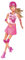 Simba 105733268 - Steffi Love Glitter Skates, Spielpuppe in glitzerndem Rollerskateoutfit, Schoner und Helm, 2in1 Rollschuhe Werden zu High Heels, 29cm, ab 3 Jahre