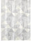 mDesign rideau de douche – rideau baignoire avec motif géométrique – rideau de douche tissu facile d'entretien avec œillets renforcés – gris-brun