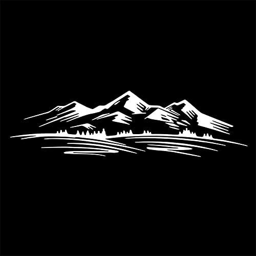 OPSLEA Auto Aufkleber Berg Aufkleber Vinyl Grafik Aufkleber Kit für Car Camper RV Trailerca